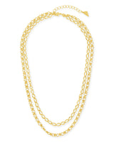 Selena Layered Chain Necklace by Sterling Forever