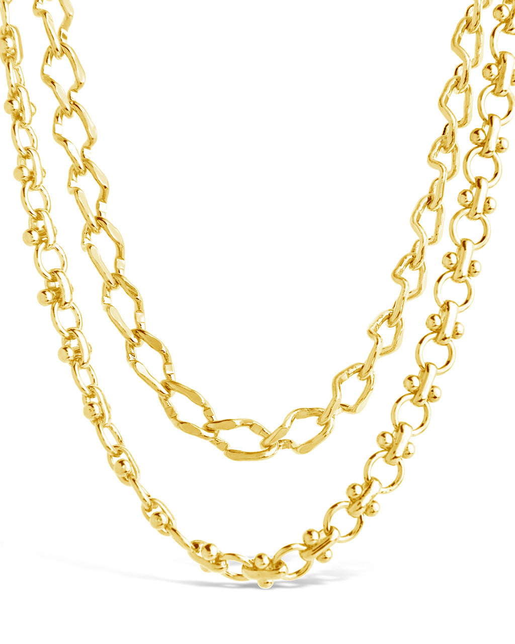 Selena Layered Chain Necklace by Sterling Forever