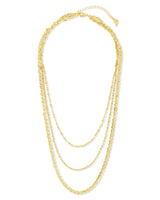 Lanora Layered Chain Necklace by Sterling Forever