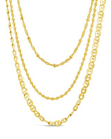 Lanora Layered Chain Necklace by Sterling Forever