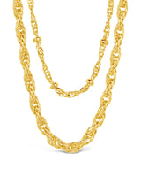 Raya Layered Chain Necklace by Sterling Forever