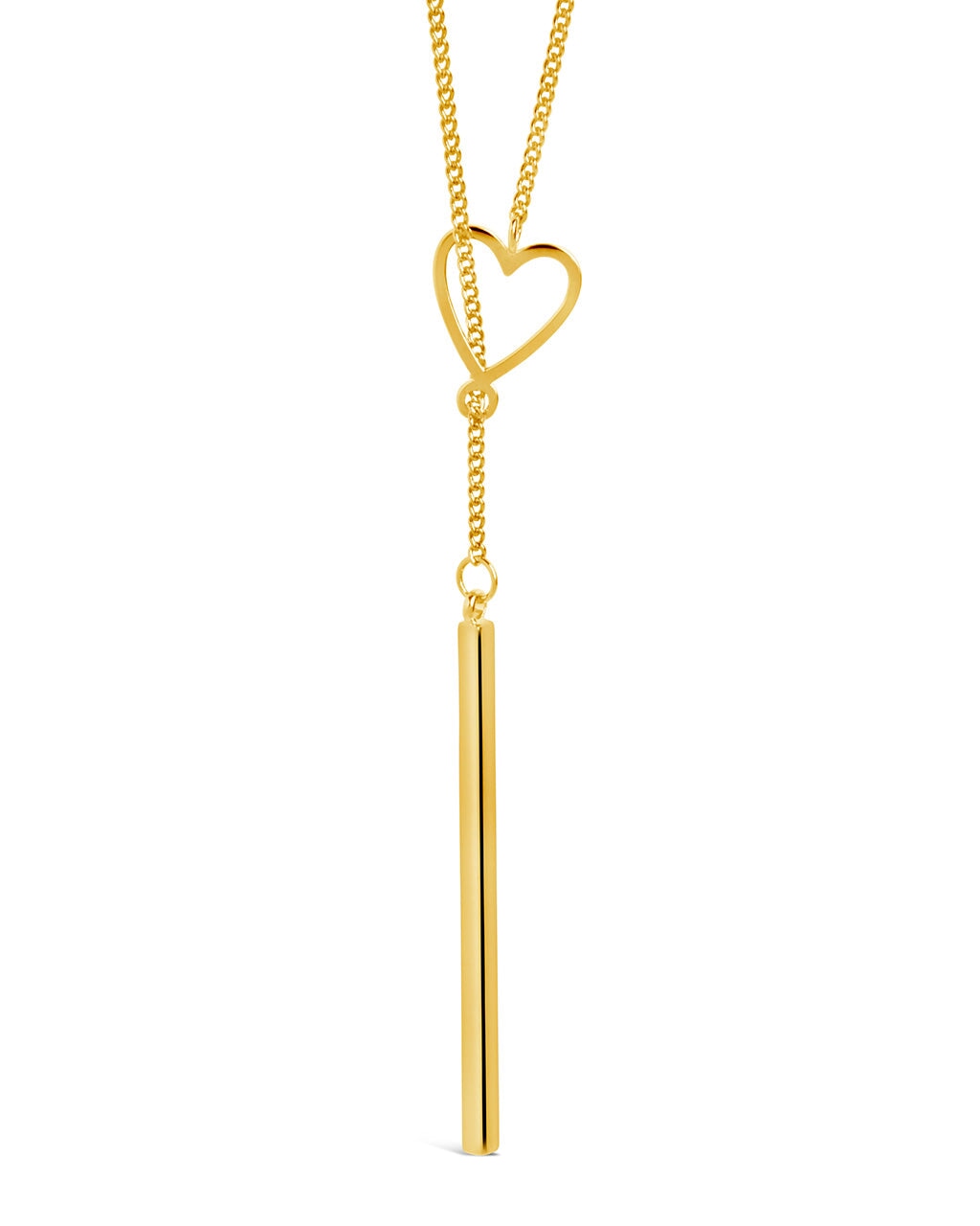 Shania Open Heart Lariat Necklace by Sterling Forever