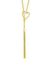 Shania Open Heart Lariat Necklace by Sterling Forever