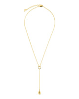 Lee Molten Metal Lariat Necklace by Sterling Forever