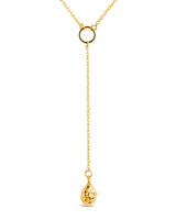 Lee Molten Metal Lariat Necklace by Sterling Forever