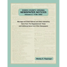 Essex County, Virginia Newspaper Notices, Volume 2, 1736-1952: Marriage and Death Notices and Other Interesting Items from ﻿The Rappahannock Ti
