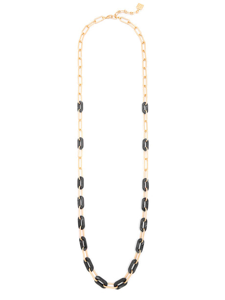 Lenna Long Links Necklace by ZENZII