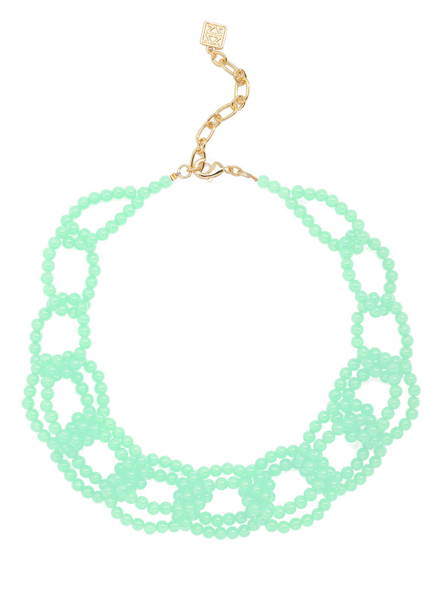 Opal Collar Necklace by ZENZII