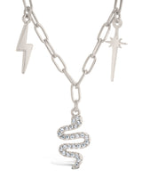 Juno CZ Celestial Charm Necklace by Sterling Forever