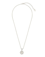 Etta CZ & Pearl Pendant Necklace by Sterling Forever