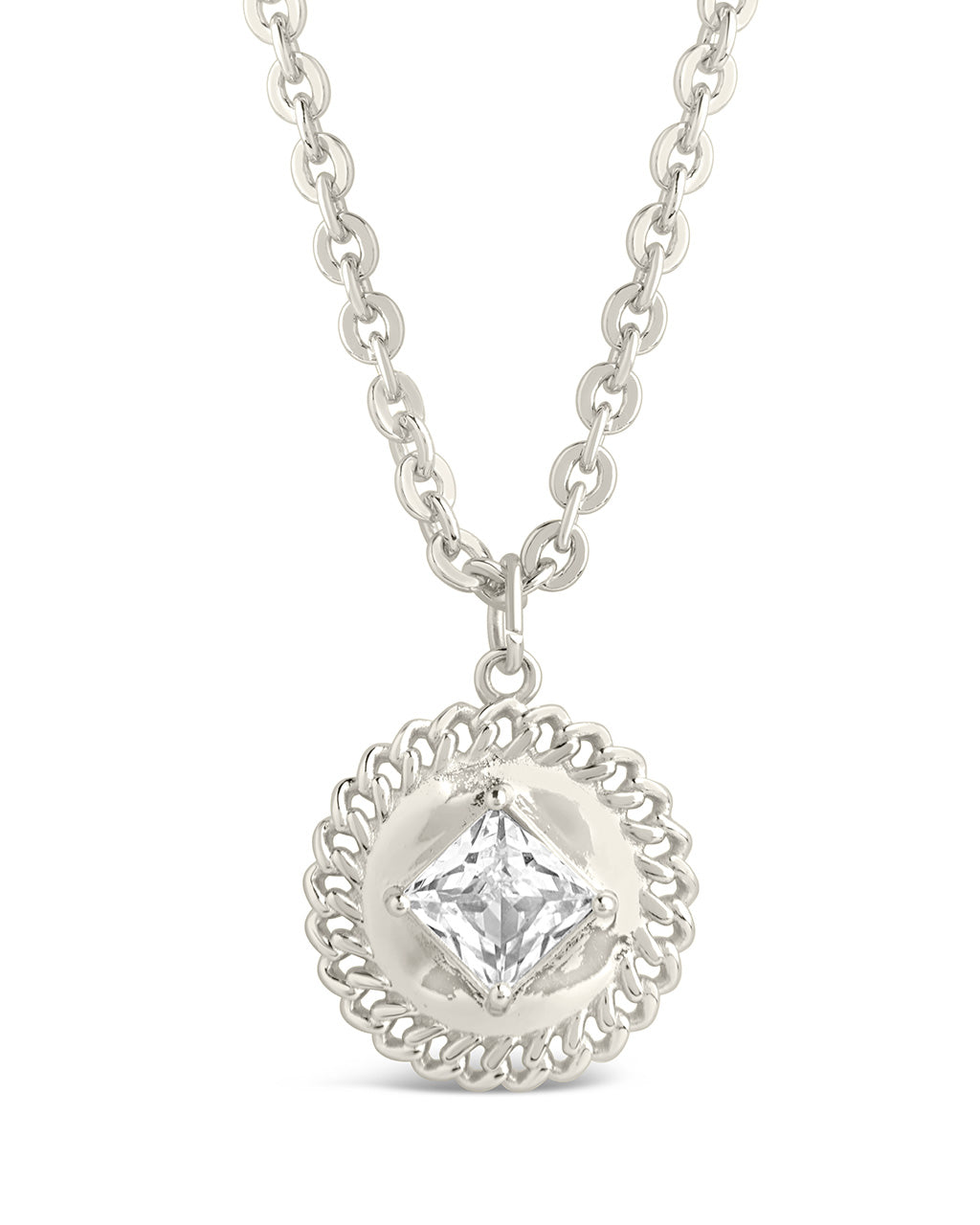 Jaliyah CZ Statement Pendant Necklace by Sterling Forever