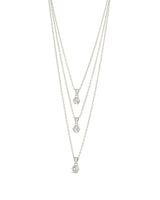 Gia CZ Charm Layered Necklace by Sterling Forever