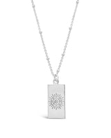 Wheel of Fortune Tarot Card Necklace by Sterling Forever