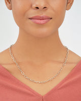 Textured Oval Link Chain by Sterling Forever