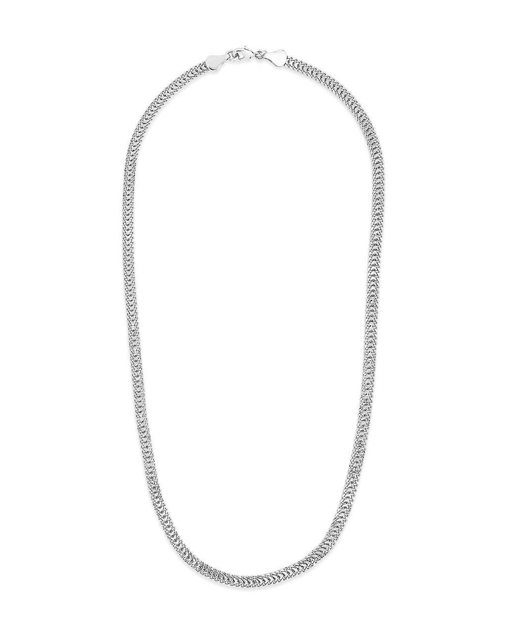 Flat Link Chain by Sterling Forever