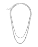 Everyday Layered Curb Chain Necklace by Sterling Forever