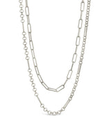 Shirin Layered Chain Necklace by Sterling Forever