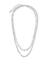 Shirin Layered Chain Necklace by Sterling Forever