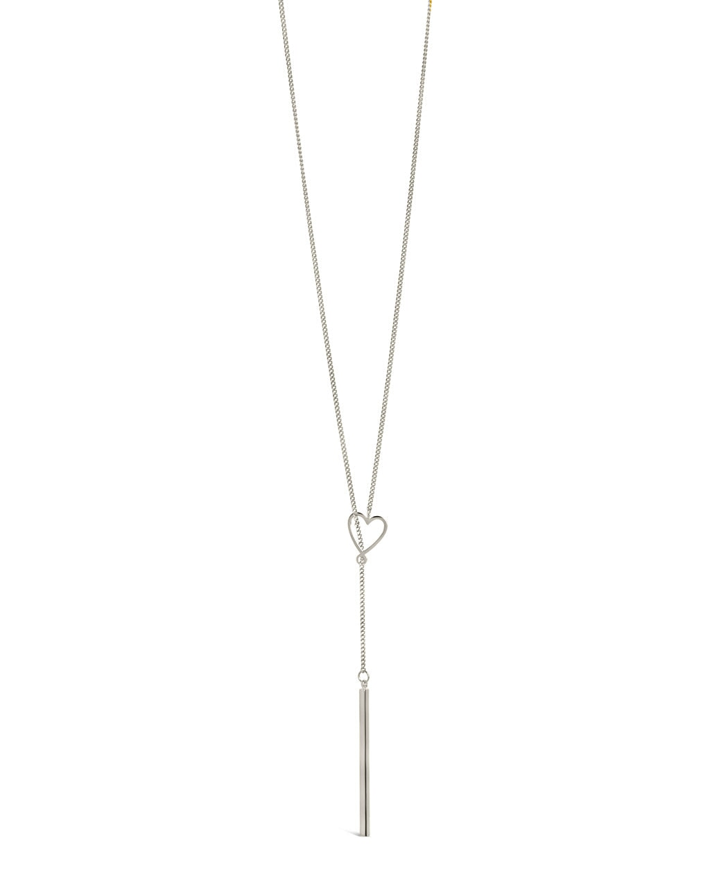 Shania Open Heart Lariat Necklace by Sterling Forever