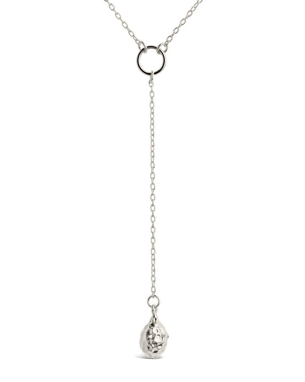 Lee Molten Metal Lariat Necklace by Sterling Forever