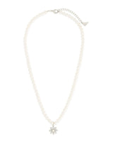 Esti CZ Beaded Pearl Necklace by Sterling Forever