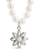 Esti CZ Beaded Pearl Necklace by Sterling Forever