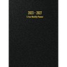 2023 - 2027 5-Year Monthly Planner: 60-Month Calendar (Black) - Large