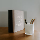 You Got This Fabric Journal by Sweet Water Decor