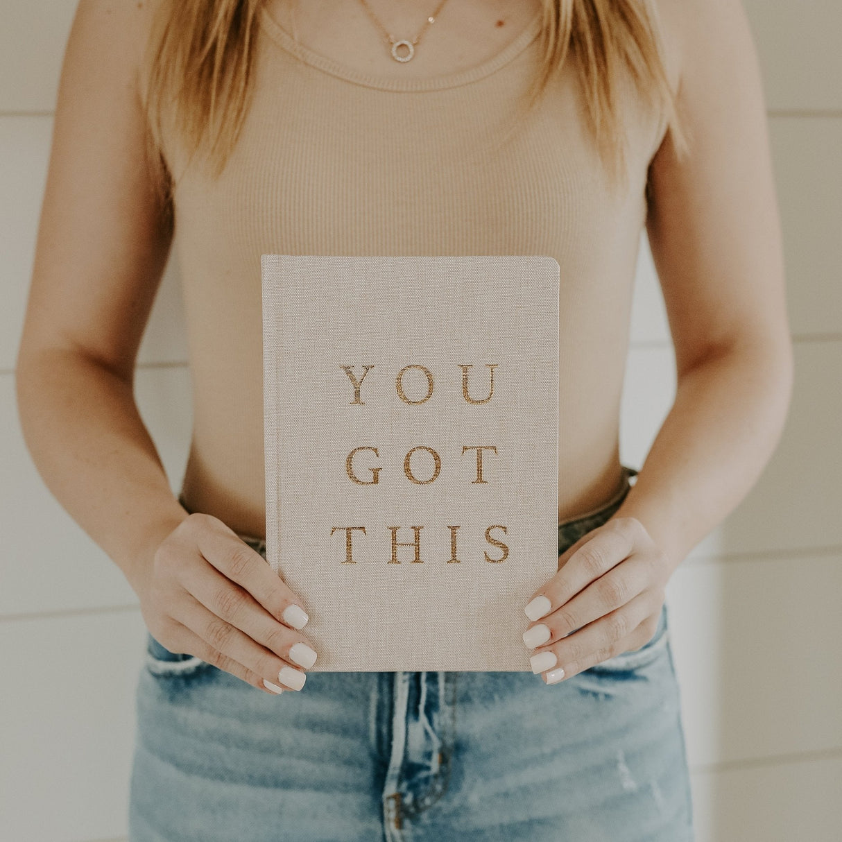 You Got This Fabric Journal by Sweet Water Decor