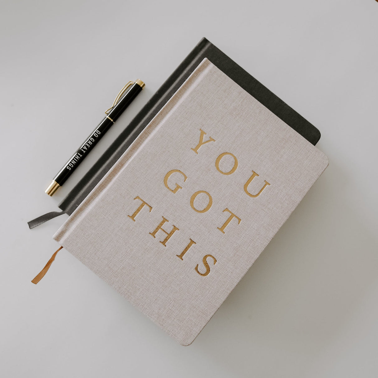 You Got This Fabric Journal by Sweet Water Decor