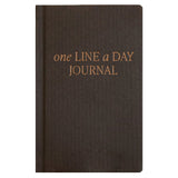 One Line A Day Fabric Journal by Sweet Water Decor