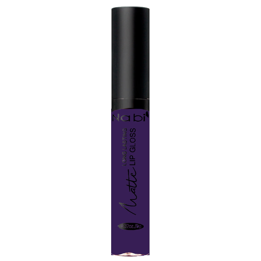 Nabi Cosmetics Matte Lip Gloss - Dark Plum