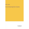 The First Printed English New Testament