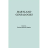 Maryland Genealogies. a Consolidation of Articles from the Maryland Historical Magazine. in Two Volumes. Volume II (Families Goldsborough - Young)