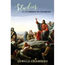 Studies in the Sermon on the Mount
