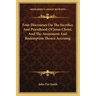 Four Discourses on the Sacrifice and Priesthood of Jesus Christ, and the Atonement and Redemption Thence Accruing