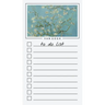 To Do List Notepad: Van Gogh Paintings, Checklist, Task Planner for Grocery Shopping, Planning, Organizing