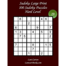 Sudoku Large Print for Adults - Hard Level - N°19: 100 Hard Sudoku Puzzles - Puzzle Big Size (8.3"x8.3") and Large Print (36 points)