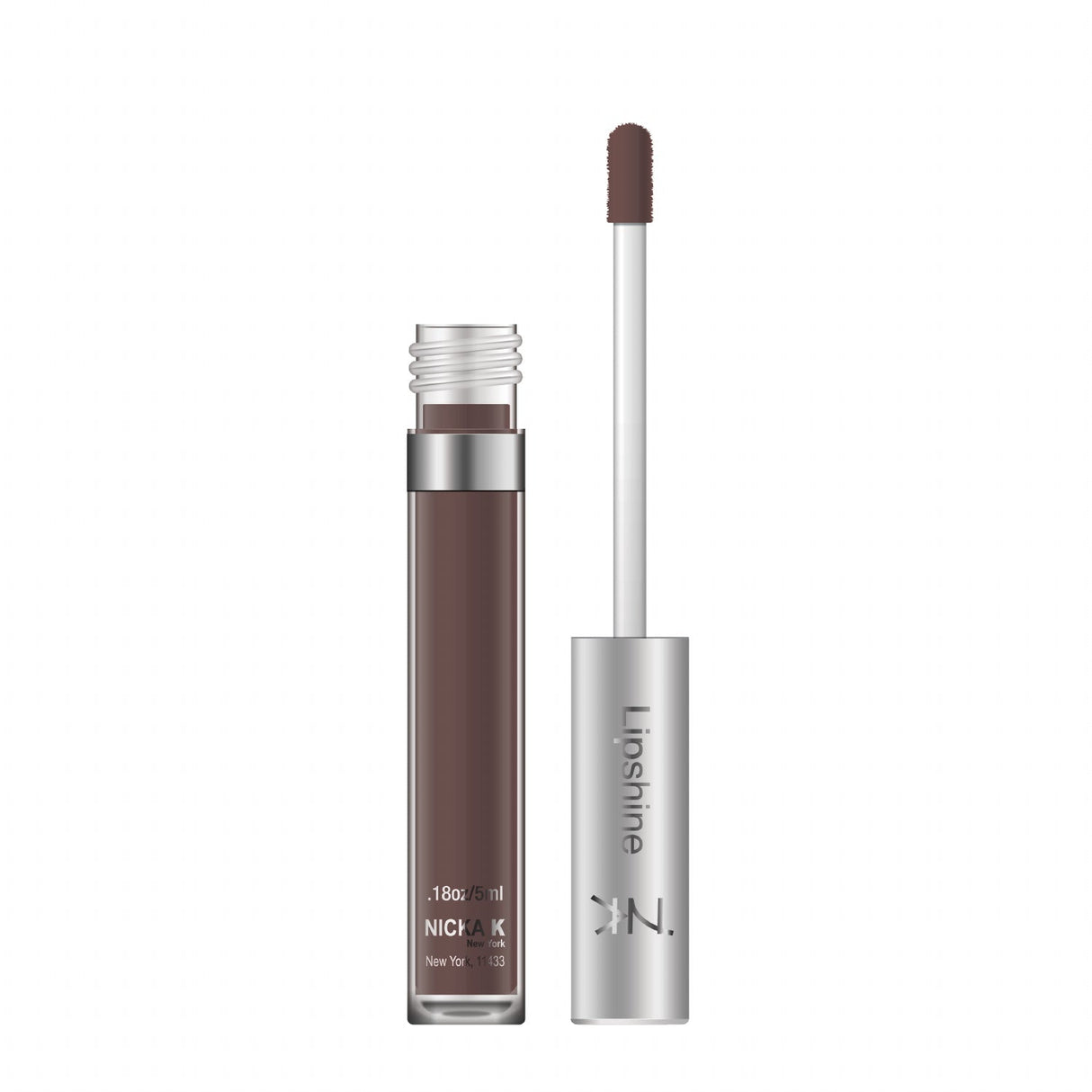 NICKA K Fruity Lip Shine - A52 Chocolate