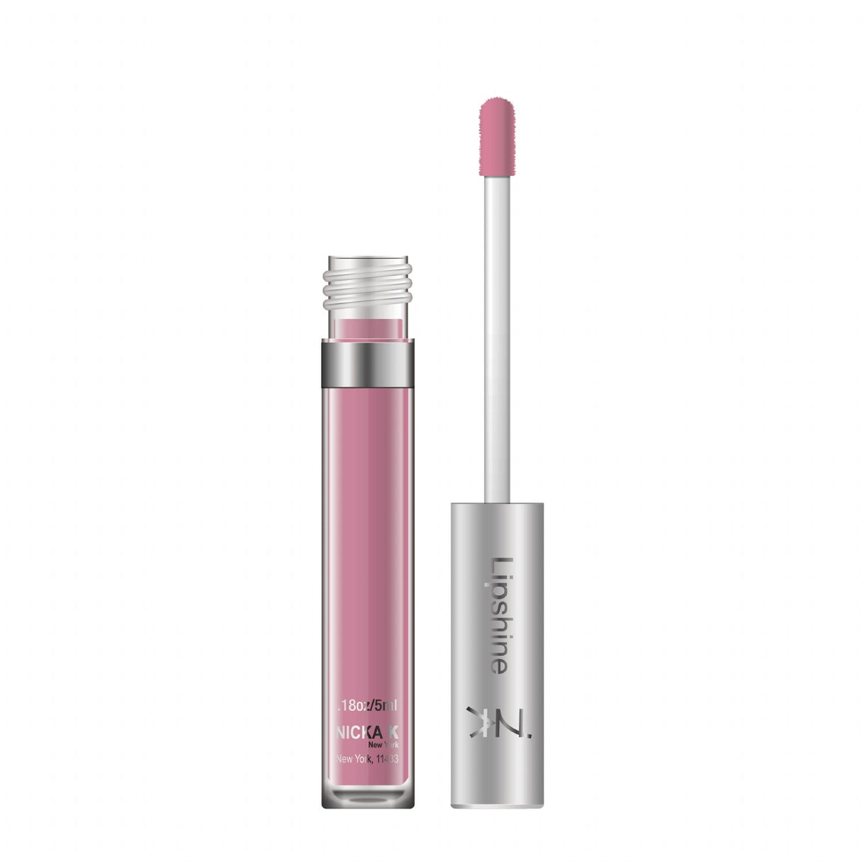 NICKA K Fruity Lip Shine - A574 Cotton Candy