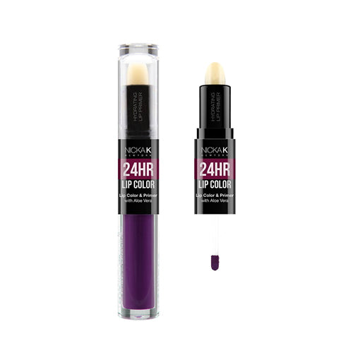 NICKA K 24HR Lip Color and Primer - #14 Deep Indigo