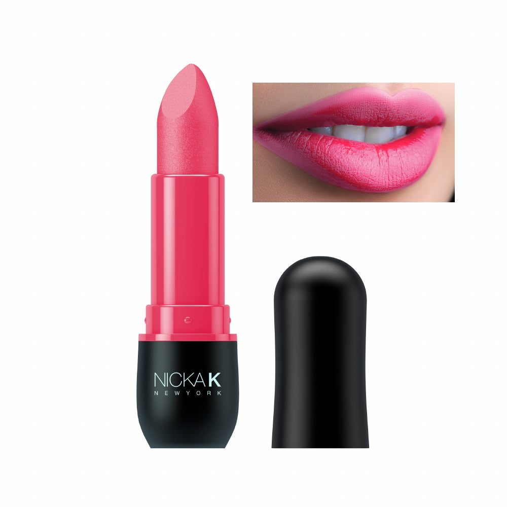 NICKA K Vivid Matte Lipstick - NMS04 Persian Rose