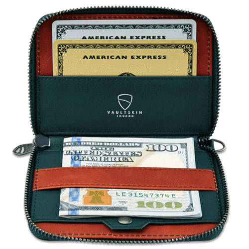 NOTTING HILL Zipper Wallet by Vaultskin