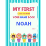My First Learn-To-Write Your Name Book: Noah