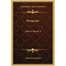 Prosperity: How to Attract It