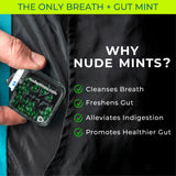 Breath + Gut Mints - Berry Kiss (Raspberry Flavor) by NUDE MINTS