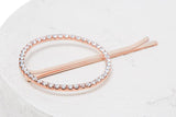 NuMe Open Circle Hair Pin - Rose Gold by NuMe