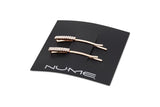 NuMe Double Row Sparkle Hair Pin Set by NuMe