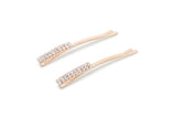 NuMe Double Row Sparkle Hair Pin Set by NuMe