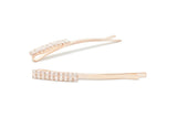 NuMe Double Row Sparkle Hair Pin Set by NuMe